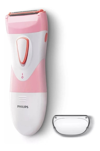 Afeitadora Electrica Philips Hp6306 Rasura Femenina A Pila Color Rosado/blanco