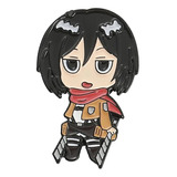 Pin Broche Metálico Mikasa Ackerman Shingeki No Kyojin Anime