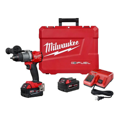Kit Taladro Rotomartillo 1/2 M18 Fuel Milwaukee 290322 Color Rojo