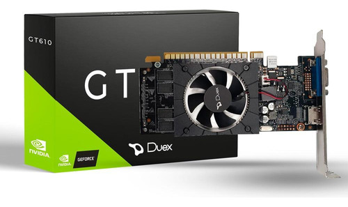 Placa De Video Duex Nvidia Gt 610 2gb Gddr3 Hdmi/vga