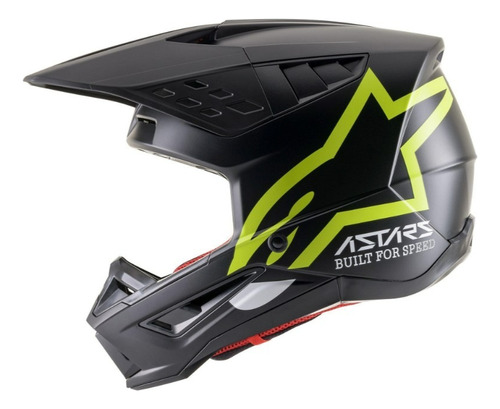 Casco Mx Enduro Alpinestars S-m5 Solid Compass