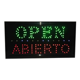 Aviso Led 48x25 Open Abierto Moblihouse