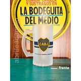 Chopp Vidrio Esmerilado 500cc - Todos Los Clubes Afa 