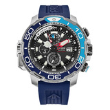 Reloj De Hombre Citizen Eco-drive Promaster Aqualand, Acero 