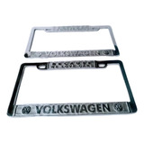 Par Porta Placas Volkswagen Metálicos 