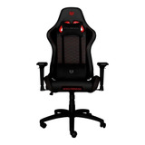 Balam Rush Silla Gamer Thunder Rush 2 150kg, Negro/rojo