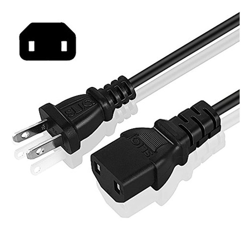 Sliq Premium Cable De Alimentación Para Xbox One, Xbox 360