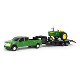 Tractor John Deere 4020 Con Ford Y Traila 1/64