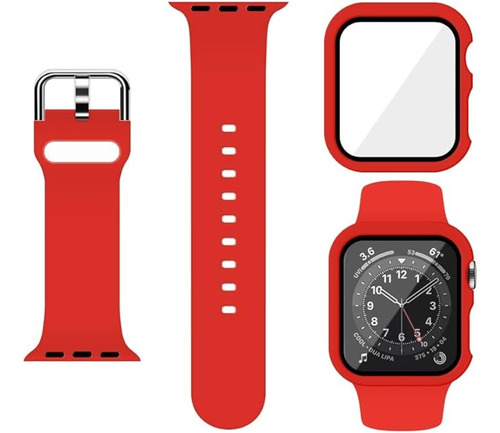 Correa Para Apple Watch + Case Iwatch Serie 8/7/6/5/4/3/2/1 