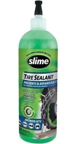 Sellador Sin Camara 24 Oz Slime Auto Cuatri Moto El Tala