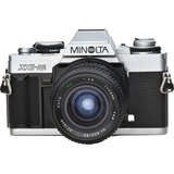 Máquina Fotográfica Analógica Minolta Xg-m + 28mm