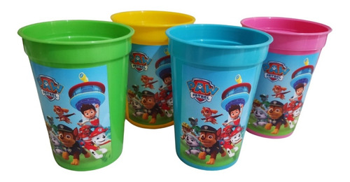 Vasos Plásticos Souvenir Infantil Con Temática (10 Unid)