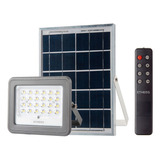 Reflector Led Panel Solar Exterior 30w Control Remoto Etheos