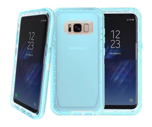 Funda Uso Rudo 360 Para Samsung S8 S9 S10 S20 S21 Note 8 20