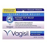 Vagisil Medicated Anti-itch Crème, La Fuerza Regular, 1 Onza