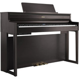 Piano Digital Con Mueble Roland Hp704dr Rosewood + Banqueta