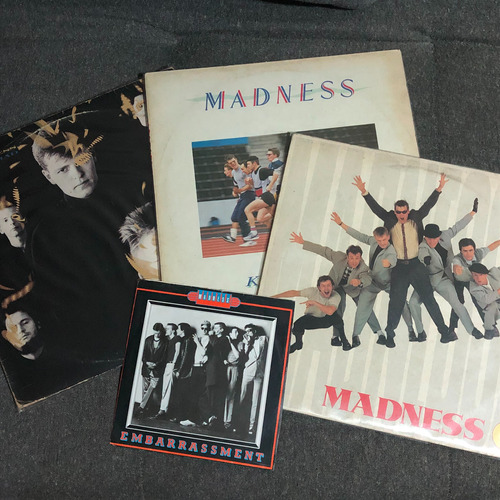 Lote 4 Discos Madness 7 + Keep Moving + Mad Not Mad + Single