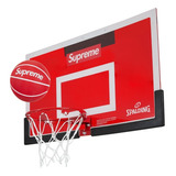 Mini Canasta Spalding X Supreme Incluye Balón Supreme