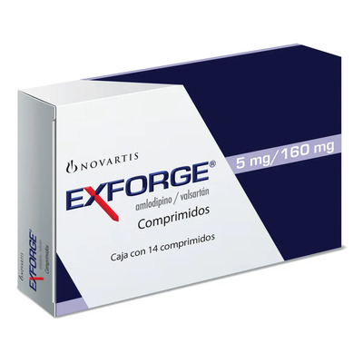 Exforge Comprimido 5 Mg\u002F160 Mg, 14 Comprimidos | Meses sin interés