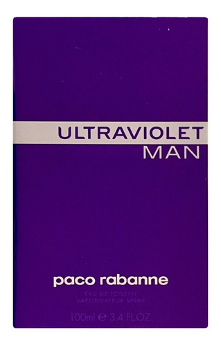 Perfume Ultraviolet Paco Rabanne Masc. 100 Ml Lacrado