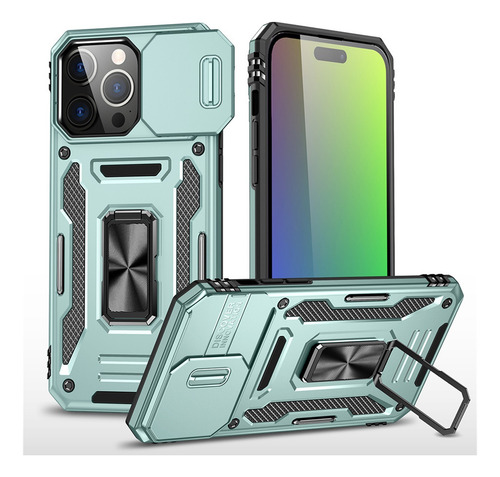 Capa Armadura Para iPhone 15 14 13 12 11 Xs Xr X Pro Max