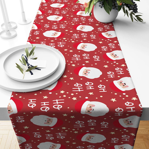 Caminho De Mesa Trilho De Mesa Natal Natalino 200cm X 40cm