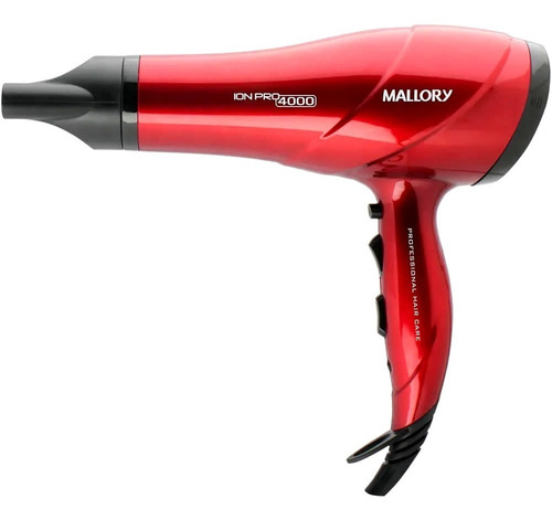 Secador De Cabelo Profissional Mallory Íon Pro 4000 Bivolt