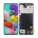 Pantalla Para Samsung A51 A515 Oled Con Marco C/ Instalacion