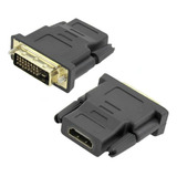  Adaptador Dvi-i (macho) X Hdmi (fêmea) 