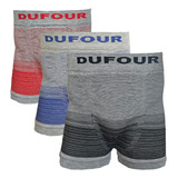Pack X 2 Boxers Dufour Degrade De Algodon Sin Costura 11855