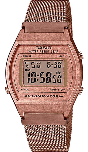 Casio Vintage Feminino Rosê B640wmr-5a Original Nf Garantia