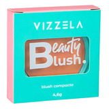 Blush Facial Em Pó Cor 01 Beauty Peach Vizzela