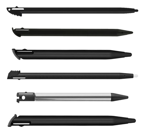 Pack De 6 Lápices Stylus Para 2ds 3ds Ds Dsi Wii U Xl Lapiz