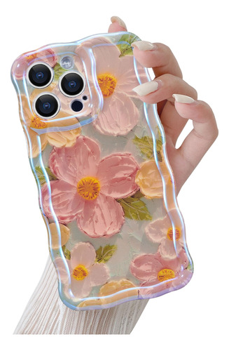 Funda De Móvil Pintura Al Óleo Flores Carcasa Para iPhone