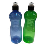 Botella Agua Plástica Pico X10 Unidades Ideal Souvenir