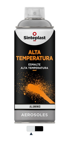 Pintura Alta Temperatura Aerosol Sinteplast X240 Cc Brillant