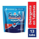 Detergente Finish Automático Powerball All In 1 Max Tabletas Sí Repuesto 13 u