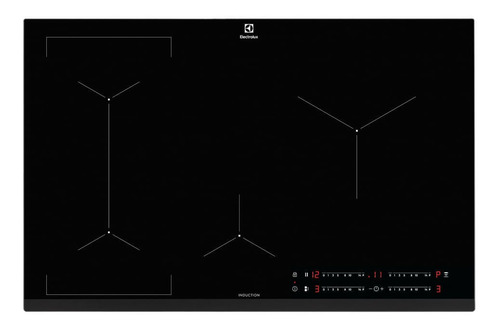 Cooktop De Indução 4 Bocas Unicook Preto Electrolux (ie80p)