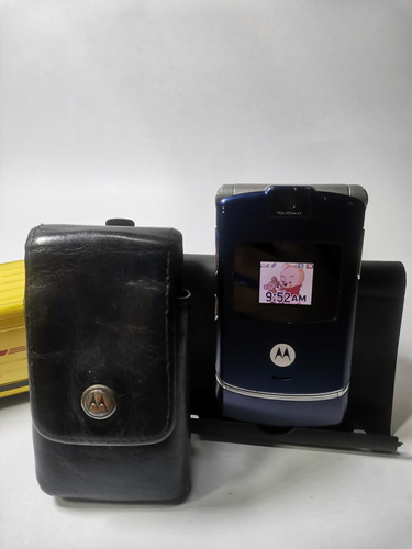 Motorola V3 Rarz Con Funda Original Telcel Excelente
