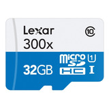 Tarjeta De Memoria Lexar 32gb Microsdhc 300x High Performanc