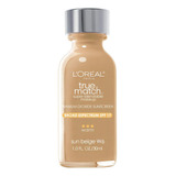 Base De Maquillaje L'oréal Paris True Match 71249220337.0 Tono W6 Sun Beige - 30ml