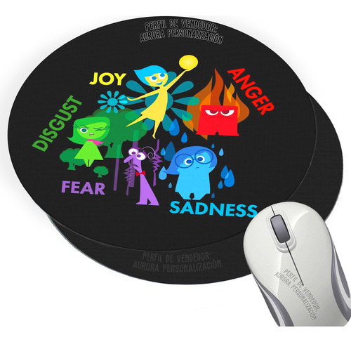 Pad Mouse Intensamente Inside Out Pelicula 001