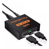 Multiplicador De Imagen Splitter Hdmi 1x2 Alta Definicion