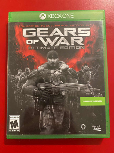 Gears Of War Ultimate Edition Xbox One Solo Caja .