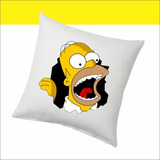 Cojin  Homero Mascando 30x30