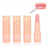 Pack 3 Balsamo Labial Engrosador Voluminizador De Labios