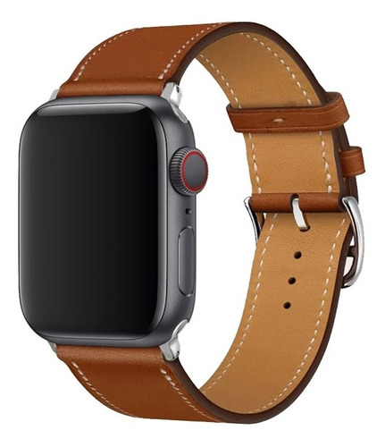 Correa Cuero Compatible Con Apple Watch Serie 1 2 3 4 5 6