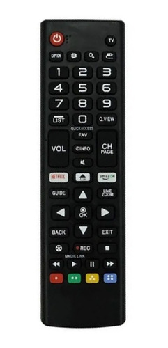 Controle Remoto Para Tv Smart LG Sky-8035