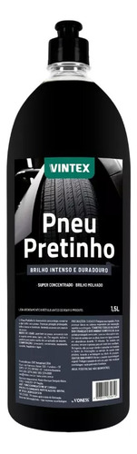 Acondicionador De Cubiertas Pneu Pretinho 1.5l Vintex Brillo