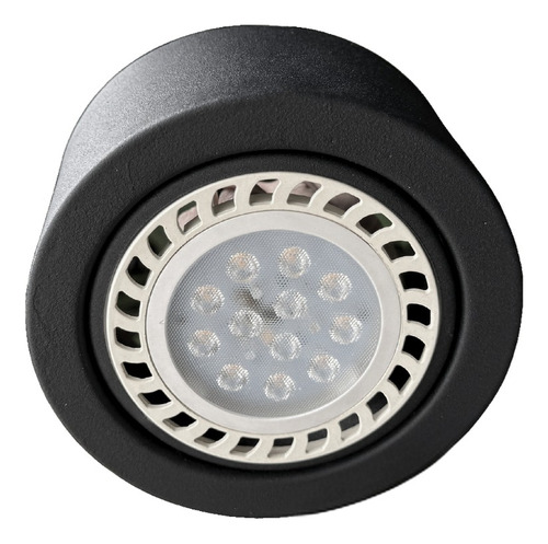 Lámpara Spot Plafón Monovolumen Ar111 Led Gu10 Circular Móvi